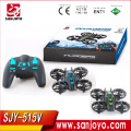 Новое Прибытие игрушки SJY-515V HD камера 3D прокатки беспилотный вертолет с Безголовый режим 
